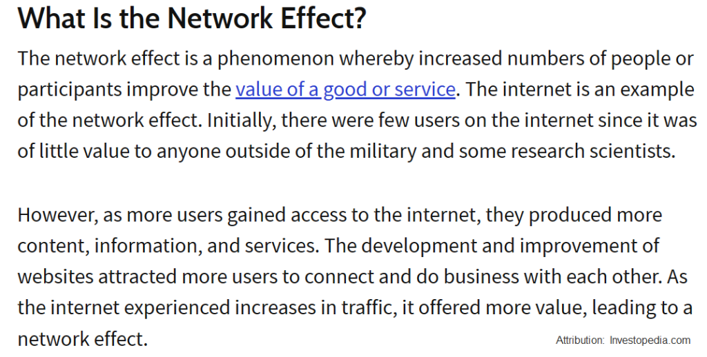 What is The Network Effect?